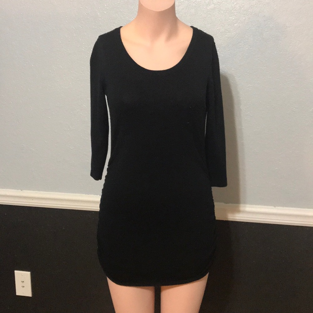 Black slim fit Top